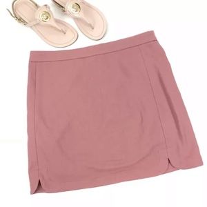 [SOLD] Ann Taylor LOFT Blush Pink Miniskirt